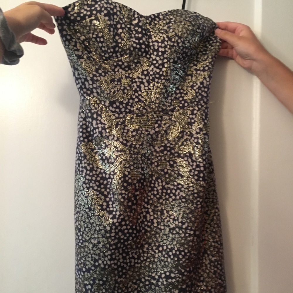 Milly strapless dress